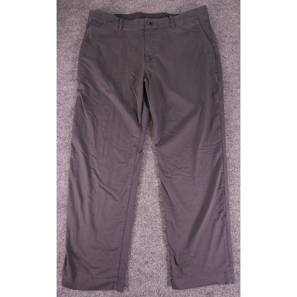 Nike Pants Mens 40x32 Gray Dri-FIT Golf Chino Stretch Casual Athletic DA4069-070